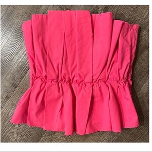 Hot Pink Tube Top (Brand DO+BE), Size Small